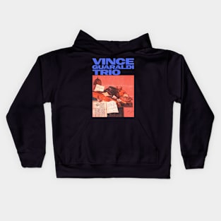 Vince guaraldi trio Kids Hoodie